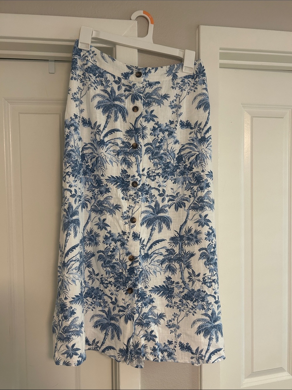 Women's LC Lauren Conrad Button Front Midi Skirt